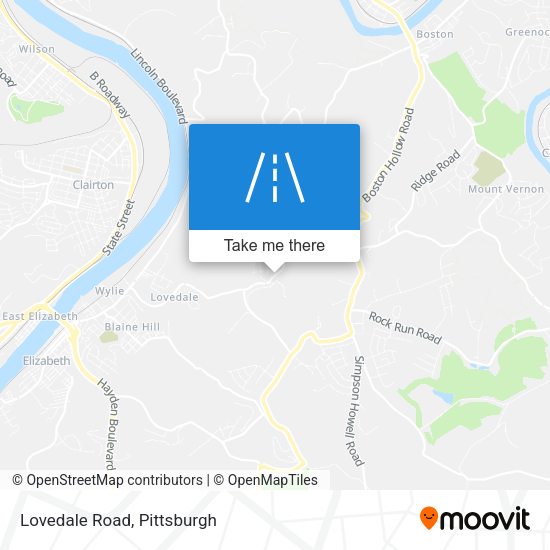 Mapa de Lovedale Road