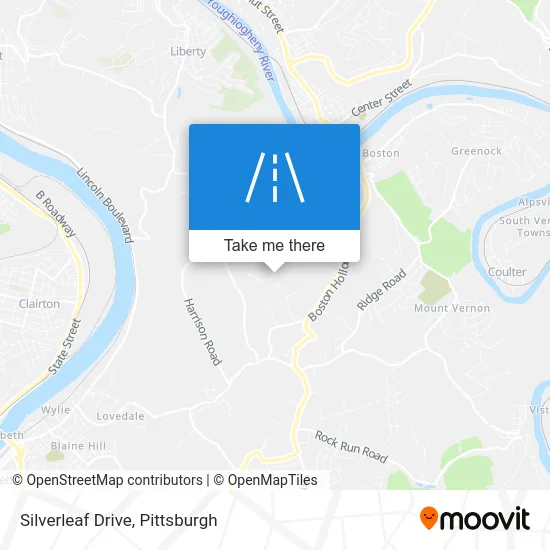 Silverleaf Drive map