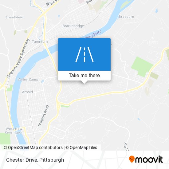 Mapa de Chester Drive