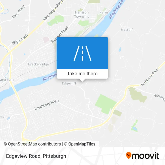 Edgeview Road map