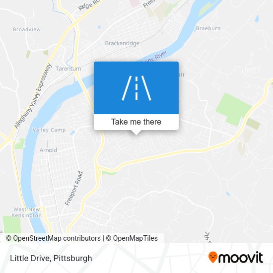 Little Drive map