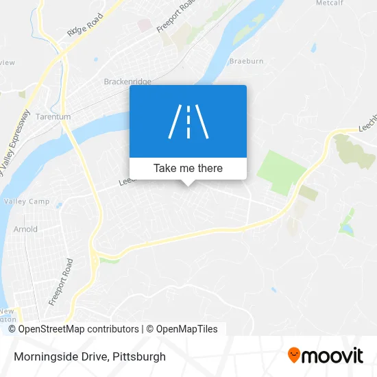 Morningside Drive map