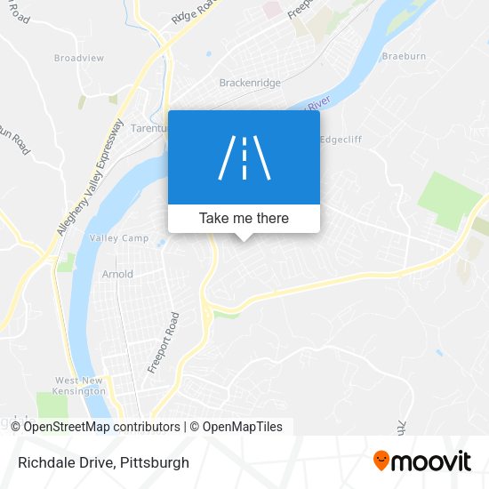 Mapa de Richdale Drive
