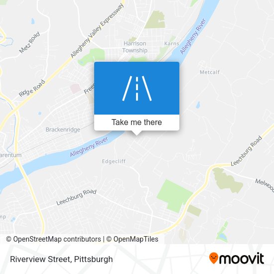 Mapa de Riverview Street
