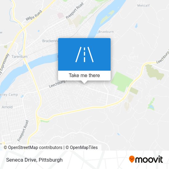 Mapa de Seneca Drive