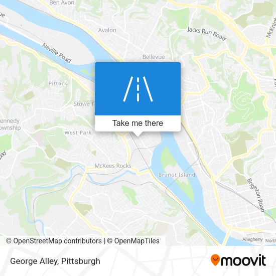 Mapa de George Alley