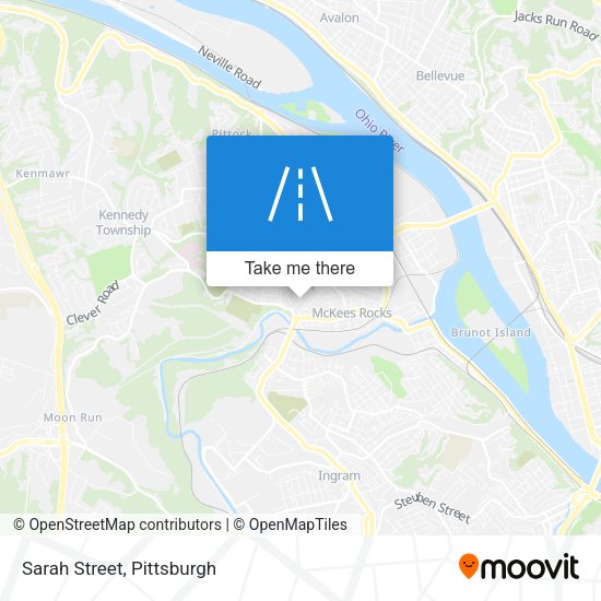 Mapa de Sarah Street