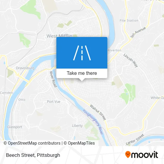 Beech Street map