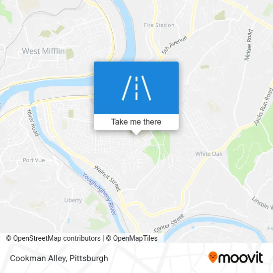 Cookman Alley map