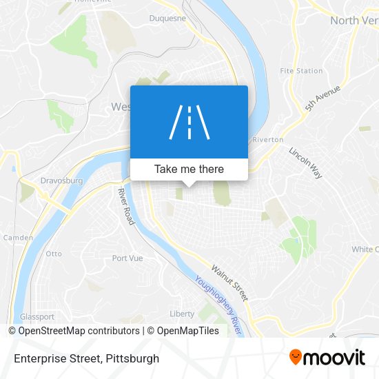 Enterprise Street map