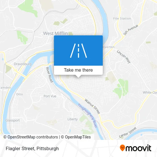 Flagler Street map