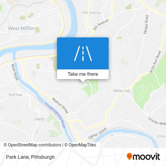 Mapa de Park Lane