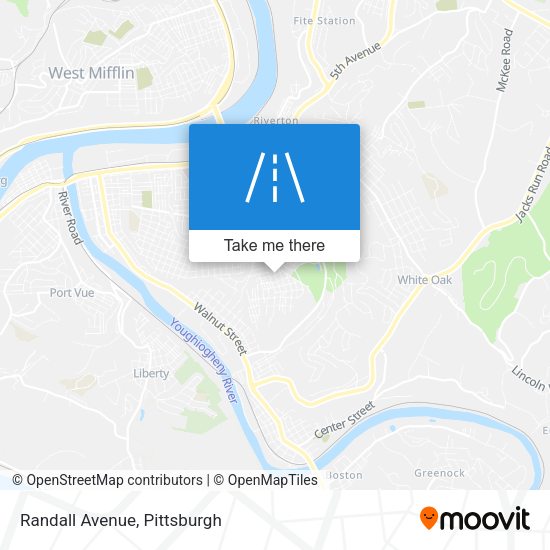 Mapa de Randall Avenue