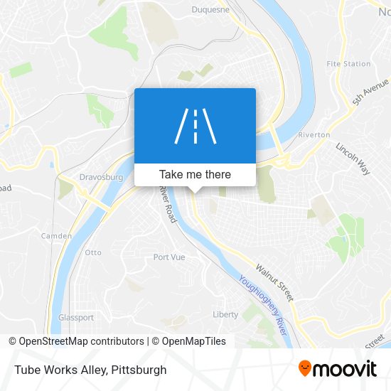 Tube Works Alley map