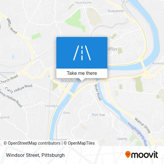 Mapa de Windsor Street