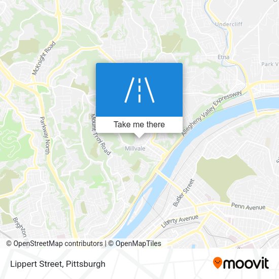 Mapa de Lippert Street