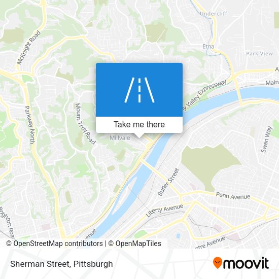 Mapa de Sherman Street