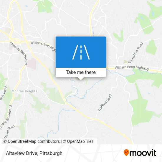 Altaview Drive map