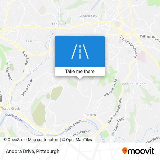 Andora Drive map