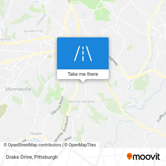 Drake Drive map