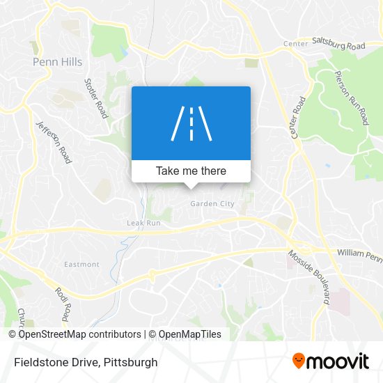 Mapa de Fieldstone Drive