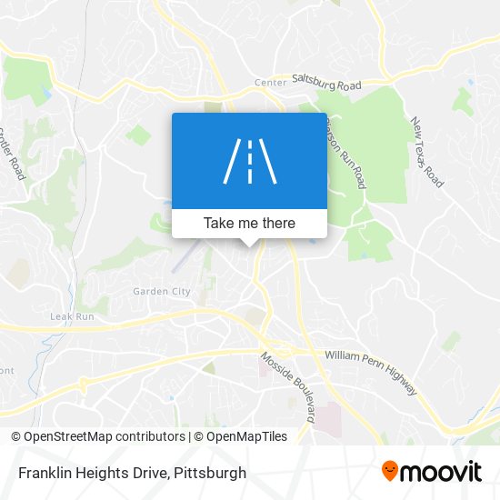 Franklin Heights Drive map