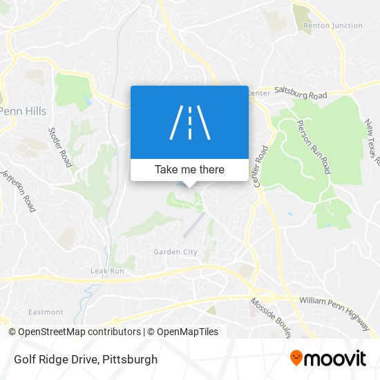 Golf Ridge Drive map