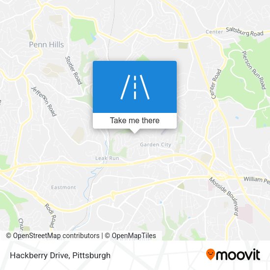 Mapa de Hackberry Drive
