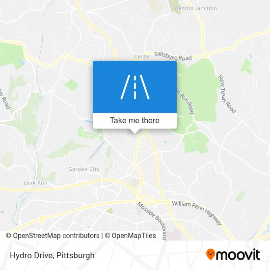 Hydro Drive map