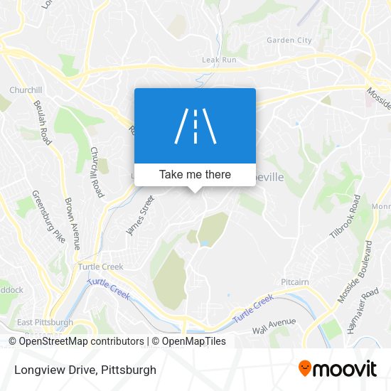 Longview Drive map