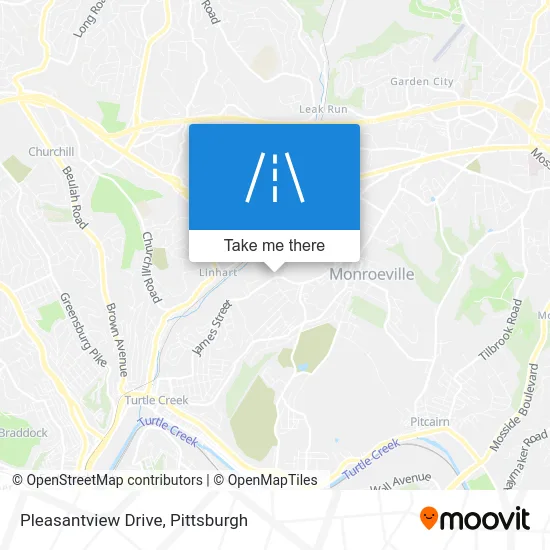 Pleasantview Drive map