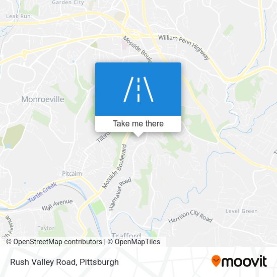 Mapa de Rush Valley Road