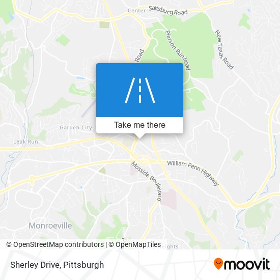 Mapa de Sherley Drive
