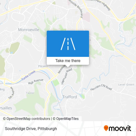 Mapa de Southridge Drive