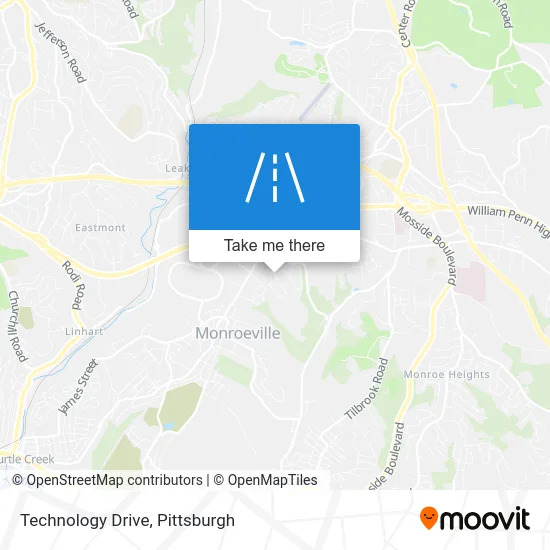 Technology Drive map