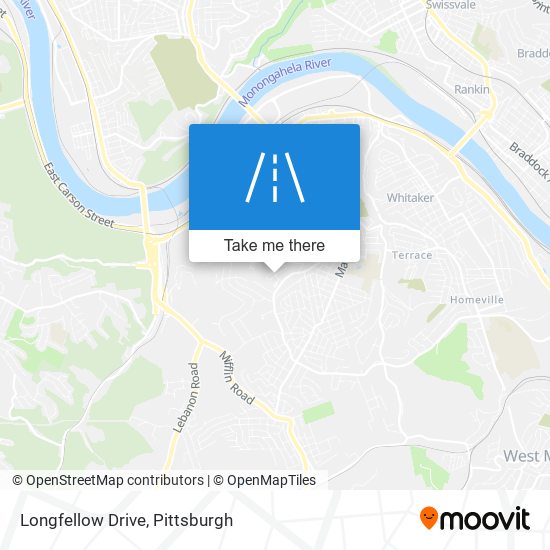 Longfellow Drive map