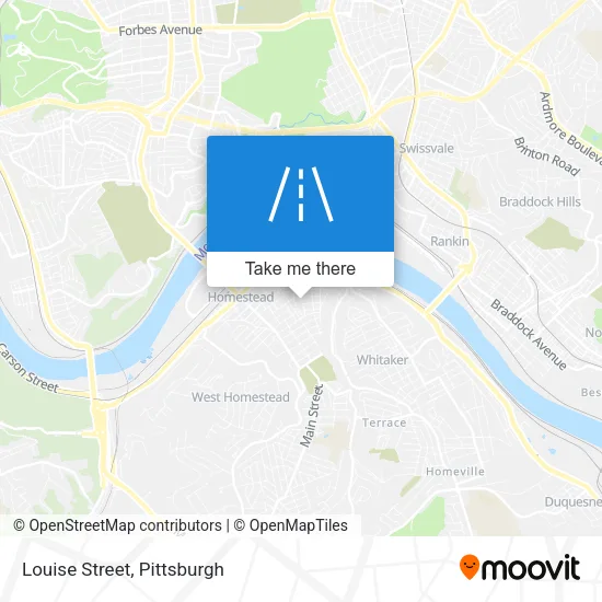 Louise Street map