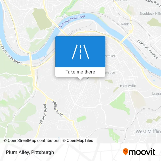Plum Alley map
