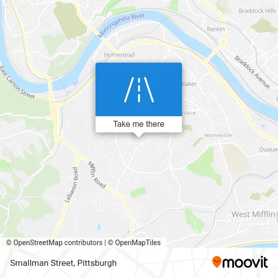 Smallman Street map