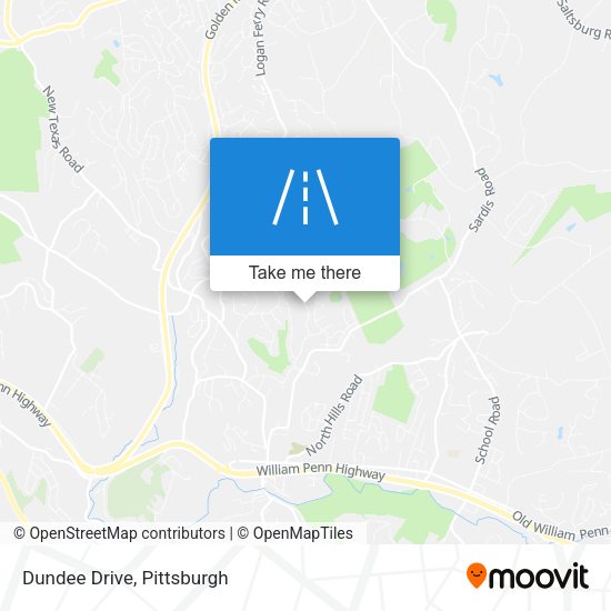 Dundee Drive map