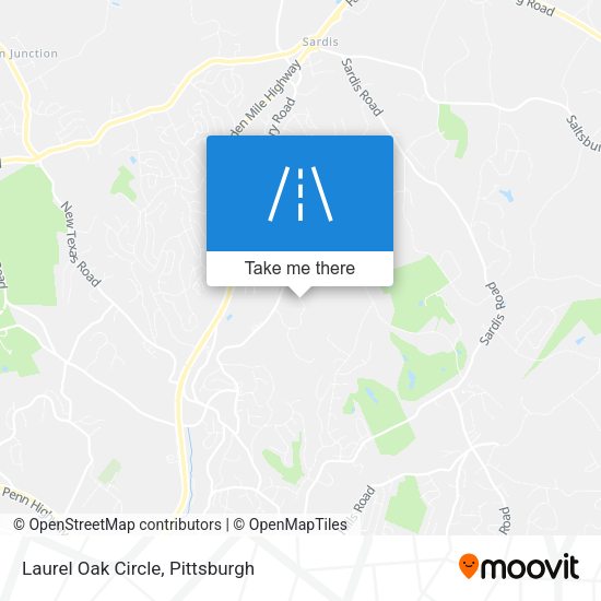 Laurel Oak Circle map