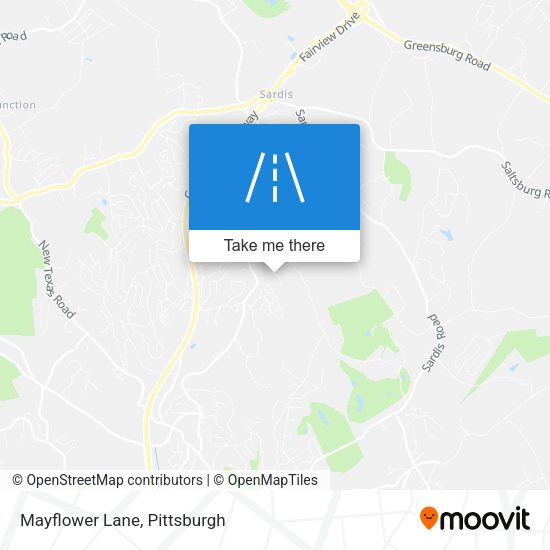 Mapa de Mayflower Lane