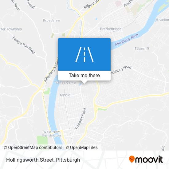 Hollingsworth Street map