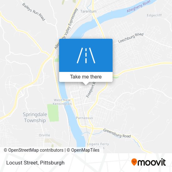 Mapa de Locust Street
