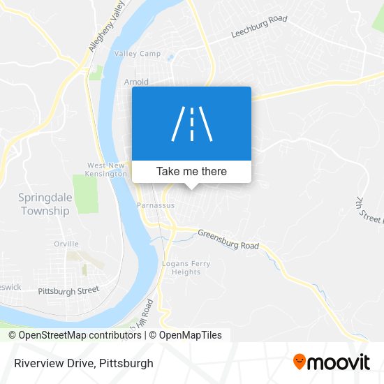 Mapa de Riverview Drive