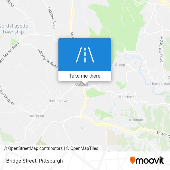 Mapa de Bridge Street