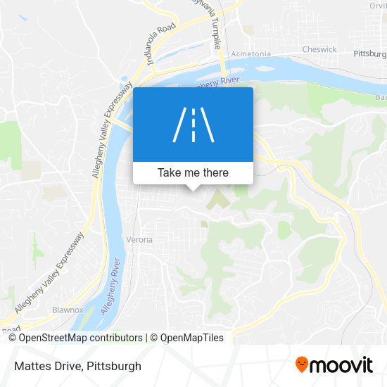 Mattes Drive map