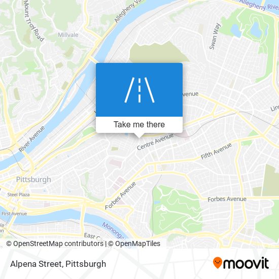 Alpena Street map