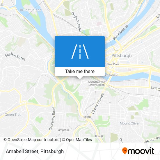 Amabell Street map