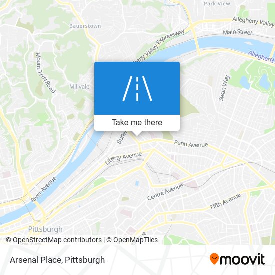 Arsenal Place map